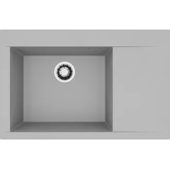 Granitový dřez Alveus PURE-G 70 L beton A80 + QC sifon_algranit + 5 % sleva v košíku s kódem SLEVA5
