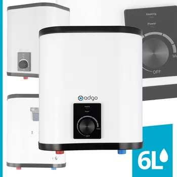 Bojler ELEKTRICKÝ OHŘÍVAČ VODY 6L SPODNÍ PŘIPOJENÍ NAD UMYVADLO SVISLÝ