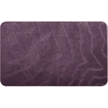 Koupelnová předložka KOUPELNOVÁ PŘEDLOŽKA FIALOVÁ MĚKKÁ PROTISKLUZOVÁ
