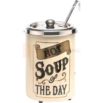 Servírovací stolek Kotlík na horkou polévku 250x250x350 mm | NEUMARKER, Hot Soup of the Day