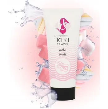 Lubrikační gel Jedlý lubrikant na vodní bázi KIKI TRAVEL, hydratační, 50 ml