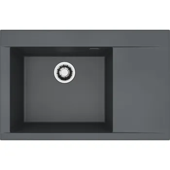 Alveus PURE-G 70 L černý A91 + QC sifon_algranit + 5 % sleva v košíku s kódem SLEVA5