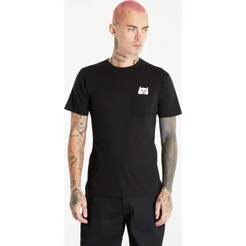 Pánské tričko Tričko RIPNDIP Lord Nermal Pocket Tee Black XS