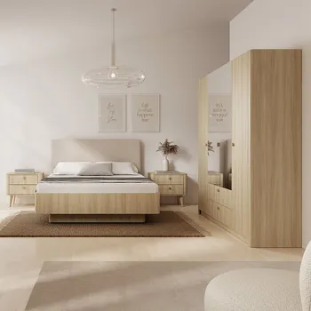 Postel VIKI a | ložnice VIKI B | 4 díly | dub barista