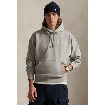 Pánská mikina Mikina Polo Ralph Lauren HEAVY WT FLEECE, XL, šedá, 90X
