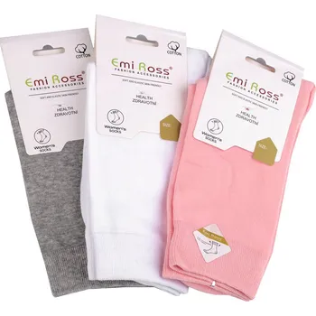 Dámské ponožky Dámské bavlněné ponožky Emi Ross, barva 6 (vel. 35-38) mix