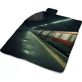 deka Sablio Plážová deka Metro v tmavé stanici: 200x140 cm