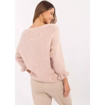 Dámský svetr Jumper MI SW 2912.10X světle růžový jedna velikost