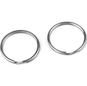 Kroužek na klíče Ø25 mm, střední, 1 nikl