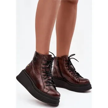 Dámská zimní obuv Boty na široké podrážce model 220500 Step in style 40