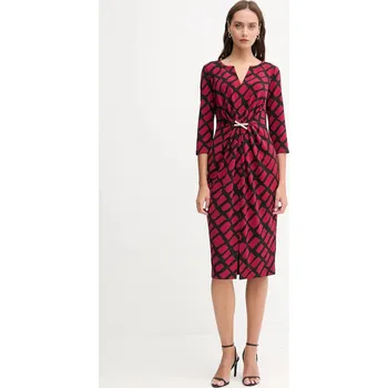Dámské šaty Šaty Joseph Ribkoff 253250 burgundské 83X, vel. 42