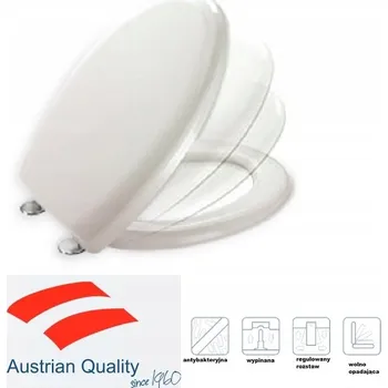 WC sedátko WC sedátko MKW Cersanit bílé duroplast