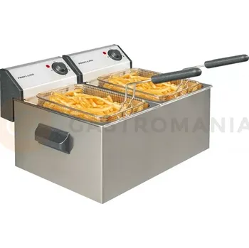 Stolní pila Elektrická fritéza 2x5 l | NEUMARKER, 00-00147