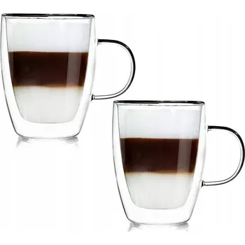 Sklenice Sklenice na kávu a čaj MG Home 350 ml 2 ks