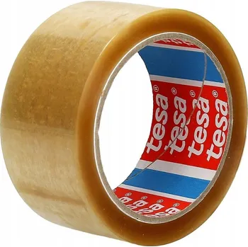 Balicí páska Tesa průhledná, šířka 48 mm, délka 66 m, 1 ks