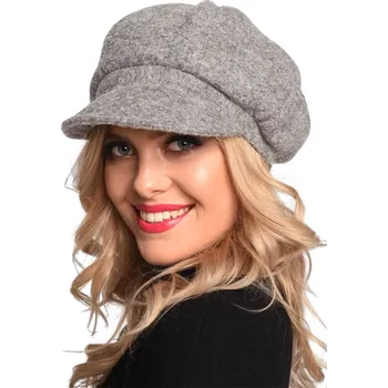 Čepice Lenbutik Mirka šedá 55