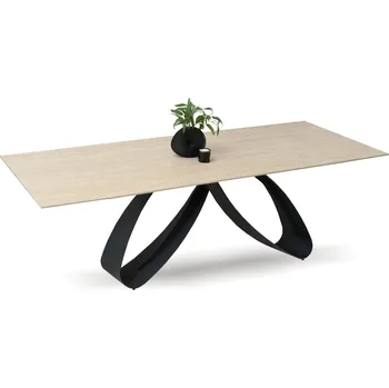 Křeslo Mebel Partner Pagina (béžová + černá)