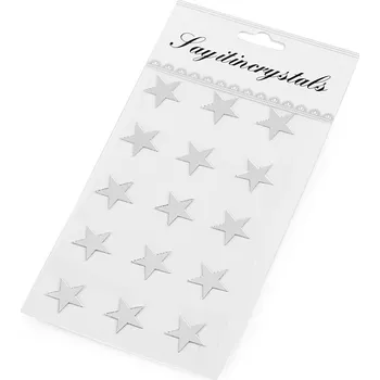 Zrcátko pro motocykl Samolepicí zrcátka srdce, hvězdy, malé, 2 viz foto hvězdy