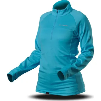 Dámská mikina Dámská fleecová mikina TRIMM CUBE LADY azure Barva: azure, Velikost: XL