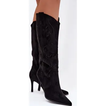 Dámské kozačky Kozačky na podpatku model 221906 Step in style 39