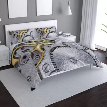 Povlečení Sablio Povlečení Hodinový strojek - 140x220 / 90x70