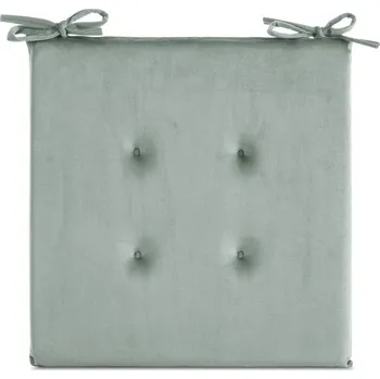 Sametový podsedák GAJA s ozdobným prošíváním a praktickými šňůrkami