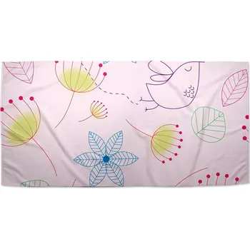 Osuška Sablio Ručník Barevné obrázky - 30x50 cm