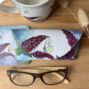 Pouzdro na brýle POUZDRO na BRÝLE Obal na BRÝLE Pouzdro na Brýle Motýli a Komule