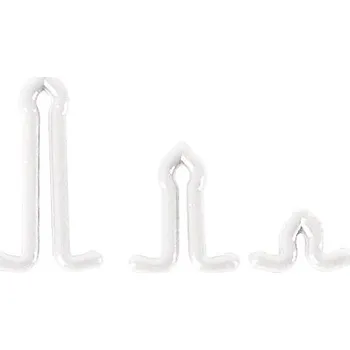 Zarážky MS Range Hair Extender Stops Barva bílá