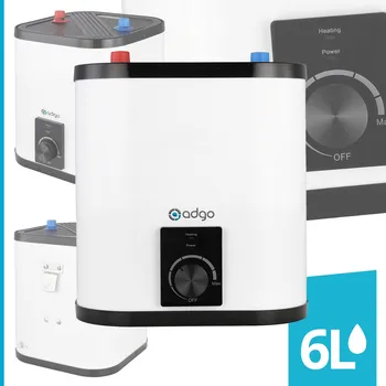 Bojler ELEKTRICKÝ PRŮTOKOVÝ OHŘÍVAČ VODY 6L POD UMYVADLO – HORNÍ PŘIPOJENÍ