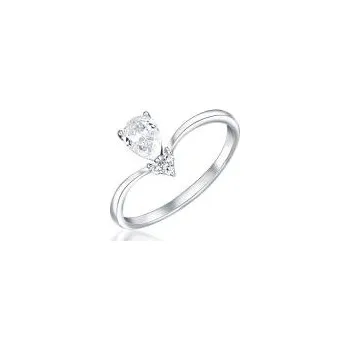 Náušnice Prsten 925/1000 - SVLR0361XF6BI57 JVD SVLR0361XF6BI57