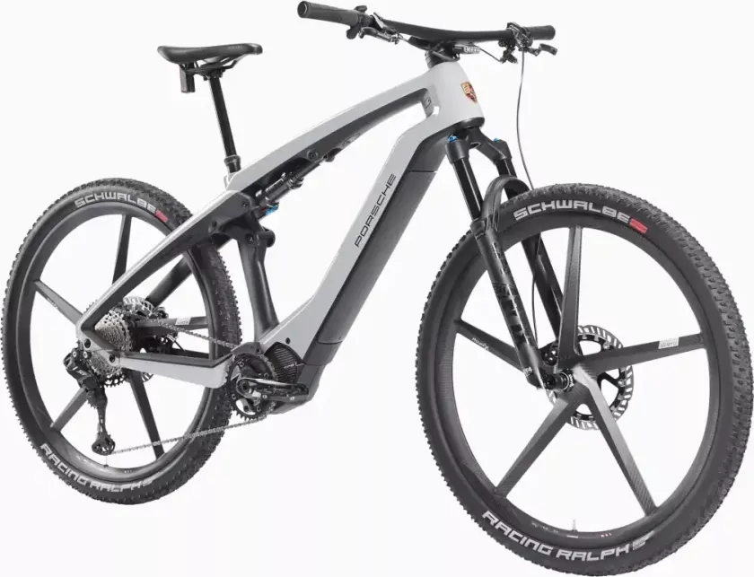 Porsche eBike Sport 2025 Sportovní elektrokolo s karbonovým rámem (Sportovní elektrokolo Porsche s karbonovým rámem s optimalizovanou hmotností a výkonným motorem Shimano EP801)