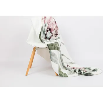 deka SLEEP WELL® Deka OVEČKA® Mikroflanel tisk 150x200 cm BOTANIKA