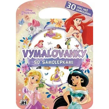 omalovánky Vymaľovanky so samolepkami: Disnej Princezná - Jiri Models SK Jiri Models SK