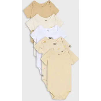 Kojenecké oblečení Sinsay - Sada 5&nbsp;body - bílá - 224DJ-00X - 224DJ-00X-68