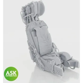 Plastikový model ASK 1/48 M.B. Mk.9 ejection Seat excluding seat belts - 1 pc recommended for Harrier GR.1/GR3 Kinetic