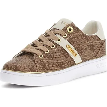 Dámská obuv Dámské Tenisky GUESS BRITZ FLFBTZFAL12-BEIGE – Béžová 38