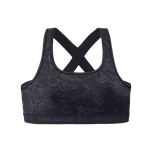 DÁMSKÁ Podprsenka UNDER ARMOUR CROSSBACK MID PRINT 1361042-013 – Černá XS