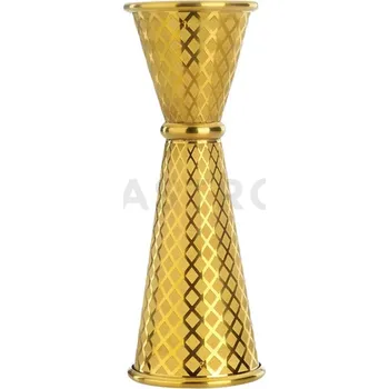 Trekingová hůl Barová odměrka v japonském stylu, zlatá, 30/60 ml | BARFLY, Diamond Lettice