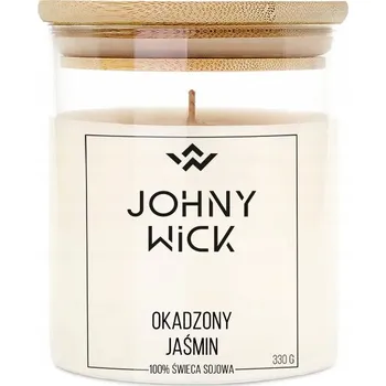 Svíčka Sójová vonná svíčka Okouřený jasmín Johny Wick