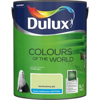 barva na zeď Dulux 5l Bambusowy Gaj matná latexová Barva na stěny