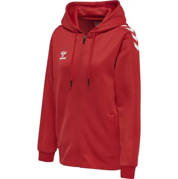 Dámská mikina Mikina s kapucí Hummel CORE XK POLY ZIP HOOD SWEAT WOMAN 212650-3062 Velikost S