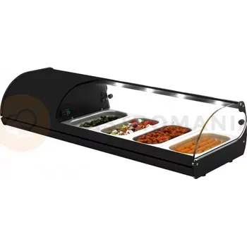 Chladicí nástavec 1085 x 395 x 245 mm, agregát na levé straně | NEUMARKER, Royal Cooling Tapas 4