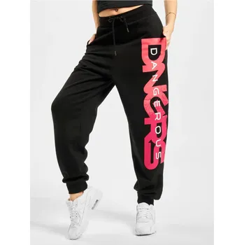 Dangerous DNGRS / Sweat Pant Hyena in black L černá