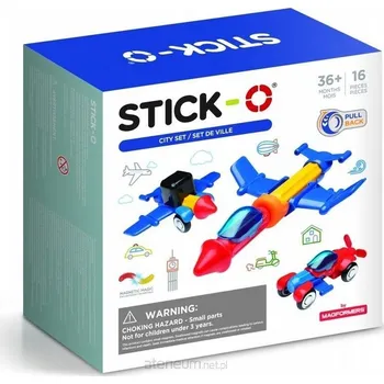 ostatní stavebnice Magnetické Stavebnice Magformers Stick-O Dopravní prostředky 16