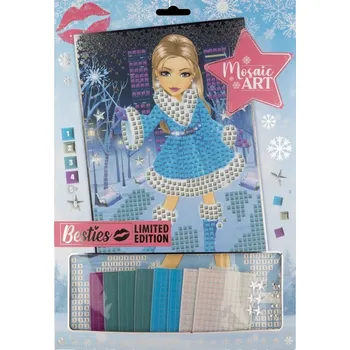 Dětské zboží Kreativní set mozaika podle čísel A4 1