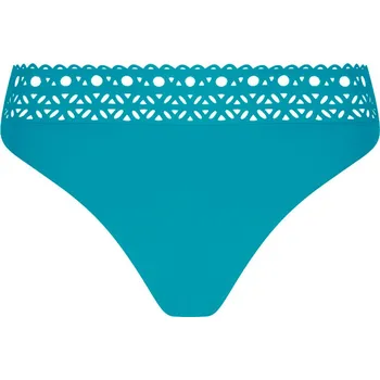 Dámské plavky Lise Charmel - Ajourage couture plavkové kalhotky klasické ajourage lagon XL ABA0315