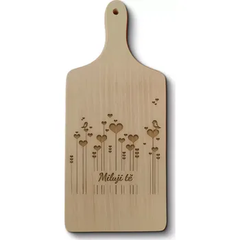 Kuchyňské prkénko Sablio Prkénko Miluji tě