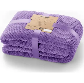 deka Deka z mikrovlákna DecoKing Toby fialová, velikost 150x200