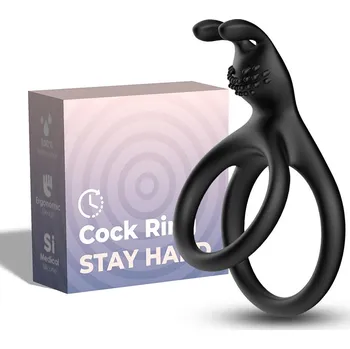 B - Series Joy Kroužek na penis Tensy - black